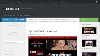
                            3. Sperma-Studio Password | PasswordsZ