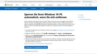 
                            3. Sperren Sie Ihren Windows 10-PC automatisch, wenn Sie sich entfernen