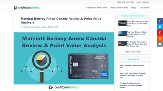 
                            13. SPG Amex Canada Review & Point Value Analysis | creditcardGenius