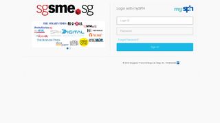 
                            7. SPH Login sgsme.sg