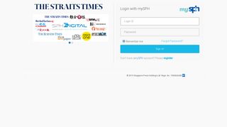 
                            3. SPH LoginStraits Times