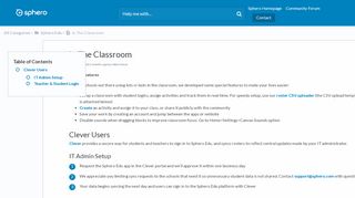 
                            10. Sphero Support and Knowledge Base - In The Classroom
