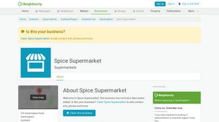 
                            3. Spice Supermarket - Supermarkets in Sandringham, Auckland