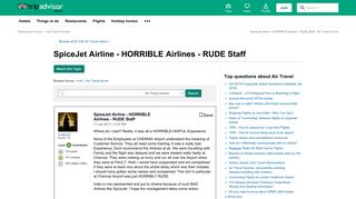 
                            10. SpiceJet Airline - HORRIBLE Airlines - RUDE Staff - Air Travel ...