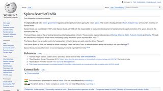 
                            9. Spices Board of India - Wikipedia