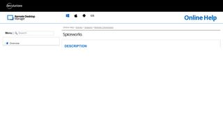 
                            7. Spiceworks - Remote Desktop Manager