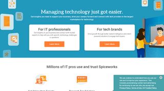 
                            3. Spiceworks: Software, Forums & Tools for IT Pros