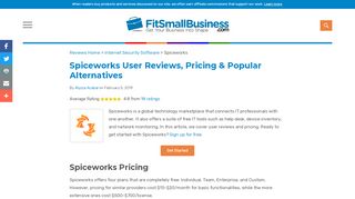 
                            12. Spiceworks User Reviews, Pricing & Popular Alternatives