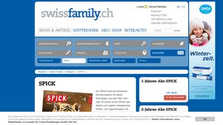 
                            4. spick - Swissfamily