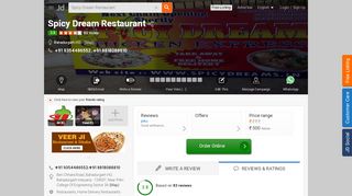 
                            13. Spicy Dream Restaurant, Bahadurgarh HO, Bahadurgarh-Haryana ...
