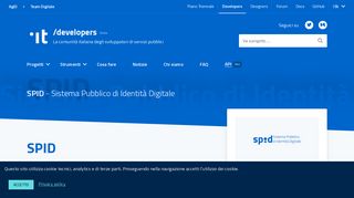 
                            7. SPID - Developers Italia