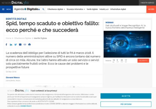 
                            5. Spid, tempo scaduto e obiettivo fallito: ecco perché e che succederà ...