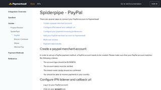 
                            9. SpiderPipe PayPal - Paymentwall