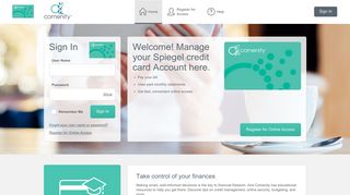 
                            4. Spiegel credit card - Manage your account - Comenity