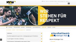 
                            5. Spielbetrieb: HVW - Handballverband Württemberg e.V.