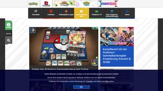 
                            2. Spiele das Pokémon Sammelkartenspiel Online | Pokemon.de
