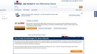 
                            12. SPIELE MAX: 2% Vorteil | bsw.de