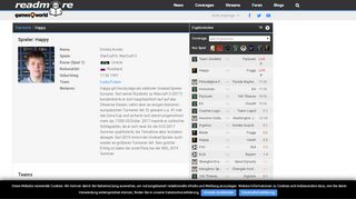 
                            11. Spieler: Happy « readmore.de