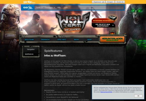 
                            12. Spielfeatures - Wolf Team - Free MMORPG at Aeria Games