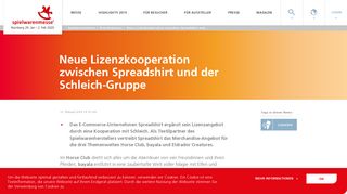 
                            10. Spielwarenmesse: Neue Lizenzkooperation zwischen Spreadshirt und ...