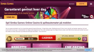 
                            2. Spil Simba Games Online Casino & spilleautomater på mobilen ...