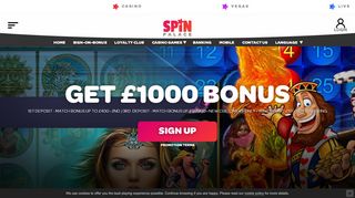 
                            5. Spin Palace | Best Casino Games Online in New Zealand!