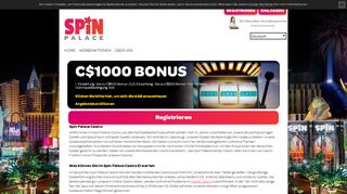 
                            7. Spin Palace Casino | Spieler in der Schweiz erhalten CHF1000 Gratis!