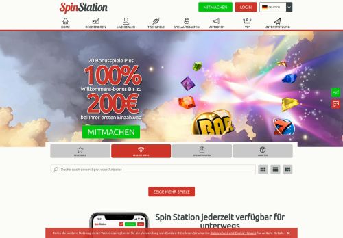 
                            9. Spin Station | Online Casino