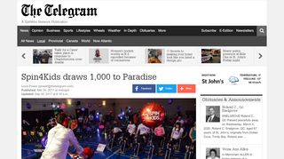 
                            12. Spin4Kids draws 1,000 to Paradise | Local | News | The Telegram