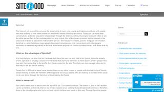 
                            7. Spinchat - SiteHood live chat for websites