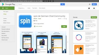 
                            6. spin.de Chat-Community – Apps bei Google Play