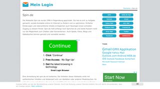 
                            5. Spin.de | Mein Login