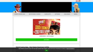 
                            13. Spinit Casino App ? 1.000€ Bonus & 200 Free Spins 2019| mobile ...