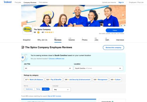 
                            9. Spinx Employee Reviews - Indeed