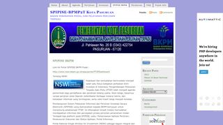 
                            13. SPIPISE BKPM | SPIPISE-BPMP2T Kota Pasuruan