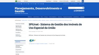 
                            2. SPIUnet - Sistema de Gestão dos Imóveis de Uso Especial da União ...