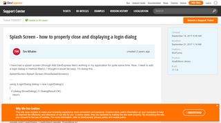 
                            3. Splash Screen - how to properly close and displaying a login dialog