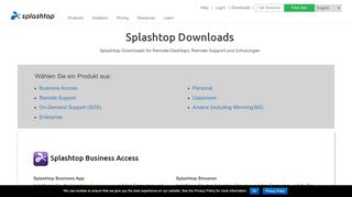 
                            5. Splashtop Downloads