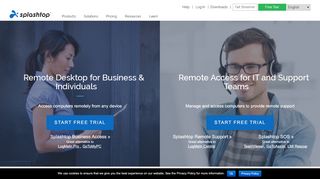 
                            1. Splashtop: Remote Desktop Access and Remote Support Software