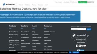 
                            3. Splashtop Remote Desktop, now for Mac - Splashtop Inc.