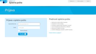 
                            6. Spletna pošta - Telekom Slovenije
