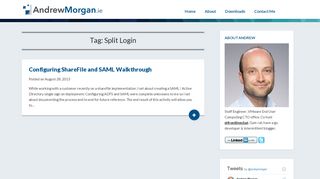 
                            5. Split Login | Andrew Morgan