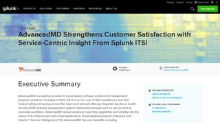 
                            10. Splunk at AdvancedMD | Customer Success Stories | Splunk