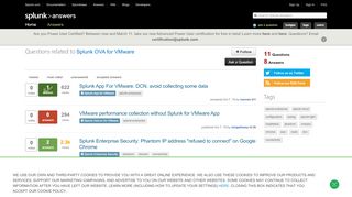 
                            11. Splunk OVA for VMware - App | Splunk Answers