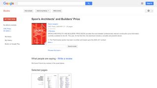 
                            5. Spon's Architects' and Builders' Price
