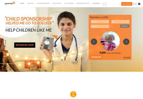 
                            6. Sponsor a Child in India | Child Sponsorship in India | World Vision