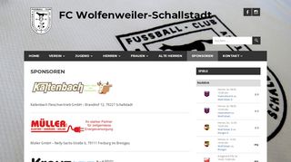 
                            7. Sponsoren – FC Wolfenweiler-Schallstadt