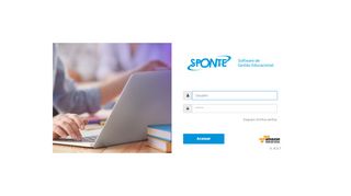 
                            9. Sponte Educacional Web - Login