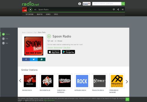 
                            3. Spoon Radio radio stream - Listen online for free