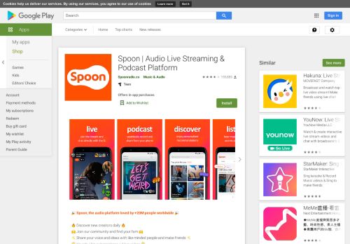 
                            2. Spoon Radio - Social Radio Pribadi Masa Kini - Aplikasi di Google Play